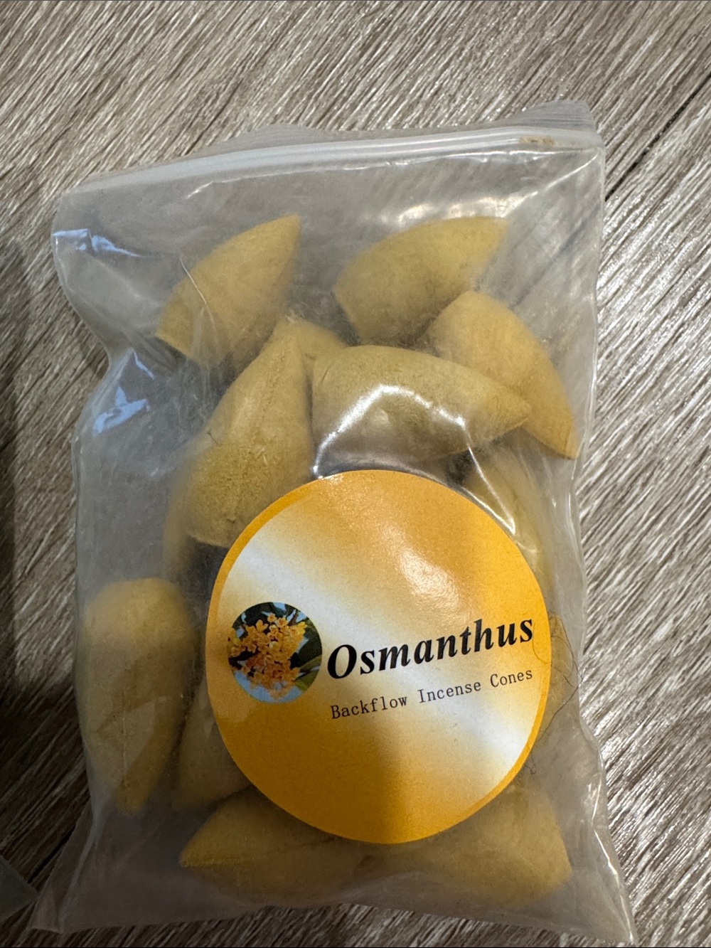 OSMAN Osmanthus, Sakura, rosemary lavender  Backflow Incense Cones